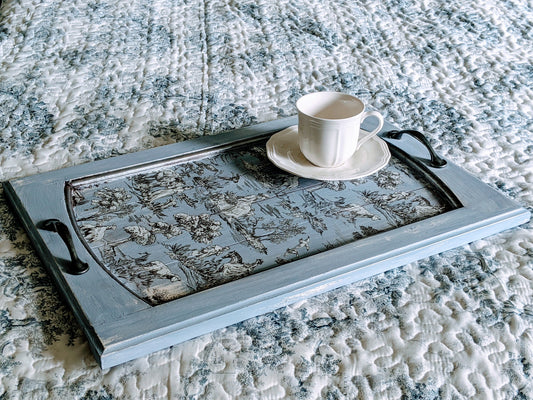Serving Tray: English Toile