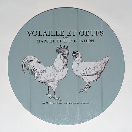 Wall Art: Vintage Poultry