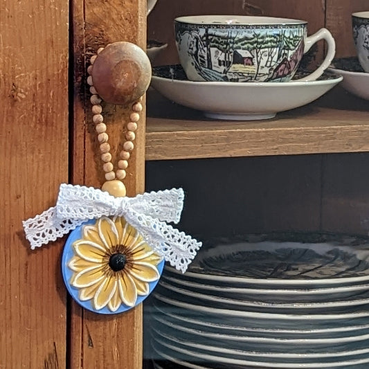 Sunflower Mandala Ornament