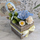 Sweet and Simple Flower Box: Easter Bunnies and Blues!